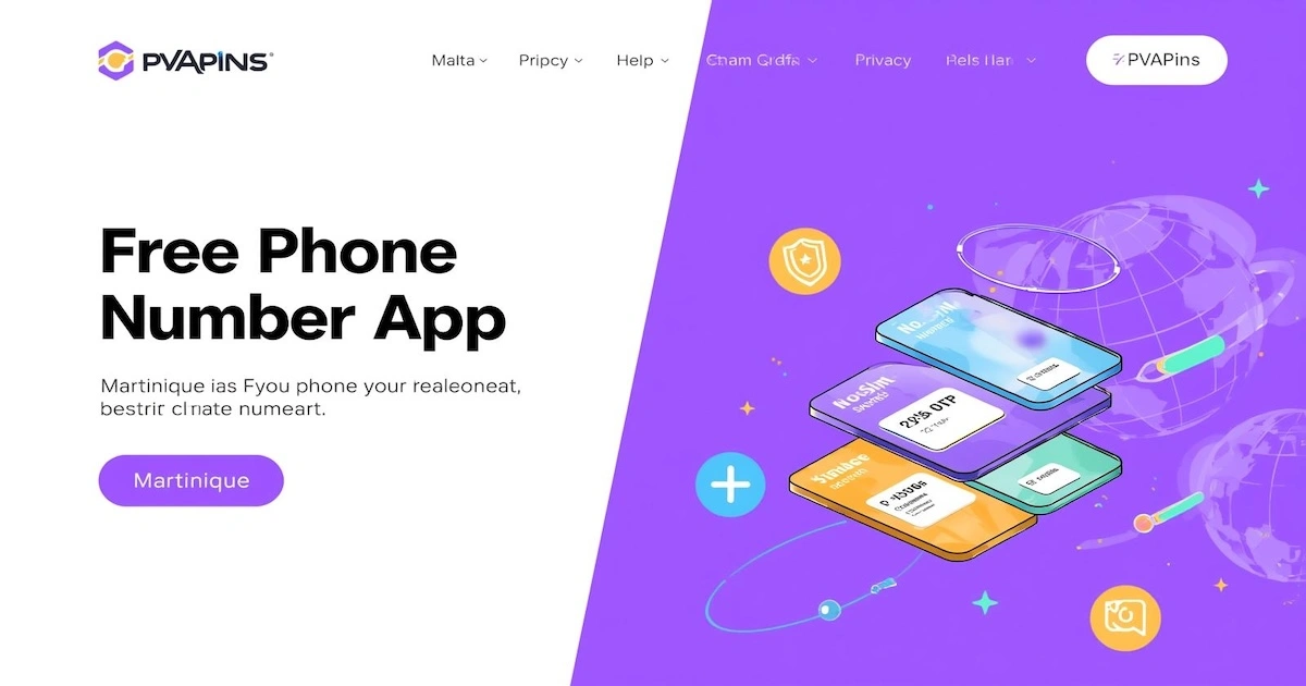 Free Phone Number App for SMS & OTP | PVAPins